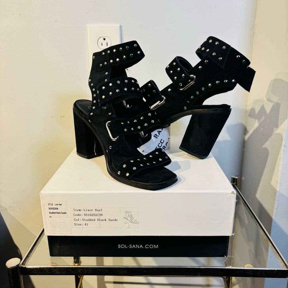 Sol Sana Lixer Suede Heel By Nasty Gal Women’s Size 41